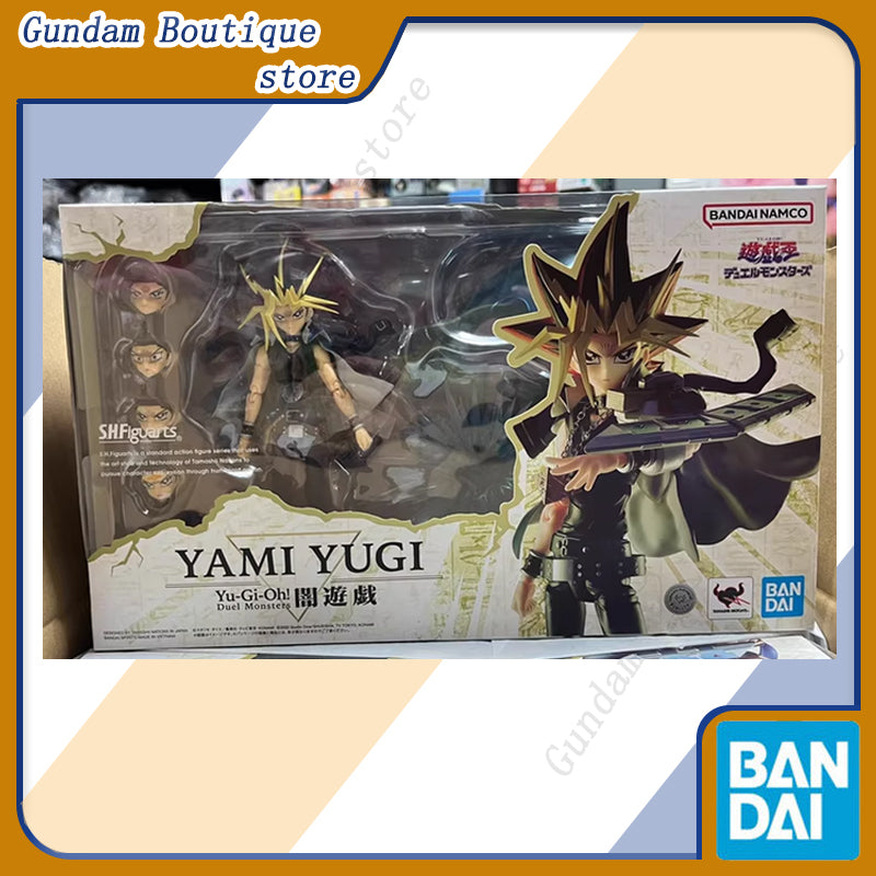 Bandai Genuine S.H.Figuarts Yami Yugi Action Figure – Yu-Gi-Oh! Duel Monsters Joint Mobility Model Toy