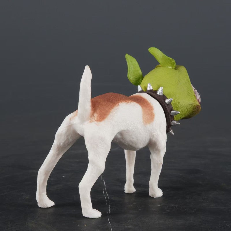 7cm The Mask Dog Milo Action Figure Statue – Classic Movie Character PVC Desktop Figurine