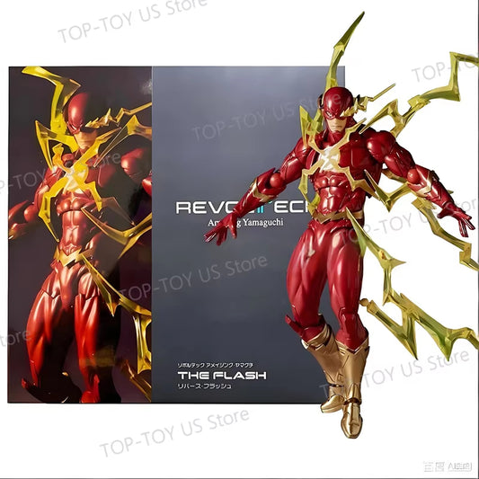 Amazing Yamaguchi The Flash Action Figure – Revoltech Style Movable PVC Statue & Collectible