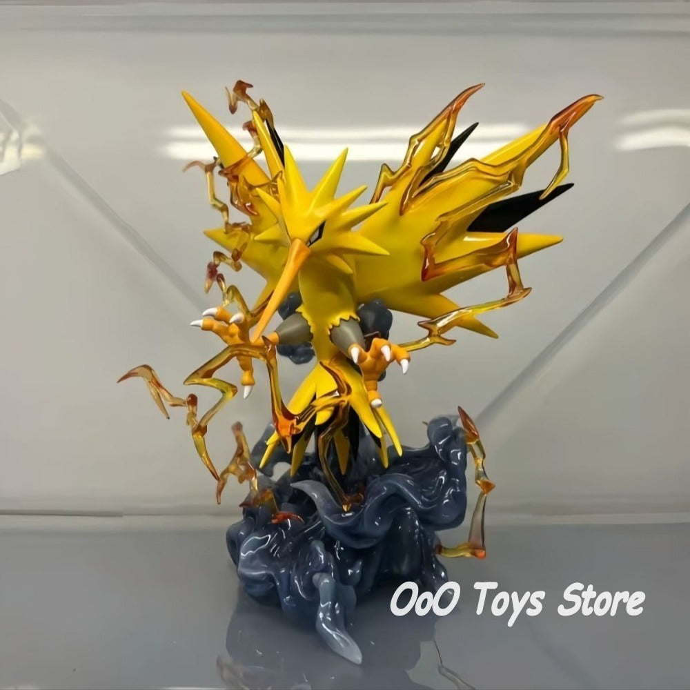 15.5cm Zapdos Anime Action Figure – Legendary Electric Bird PVC Desktop Model Toy