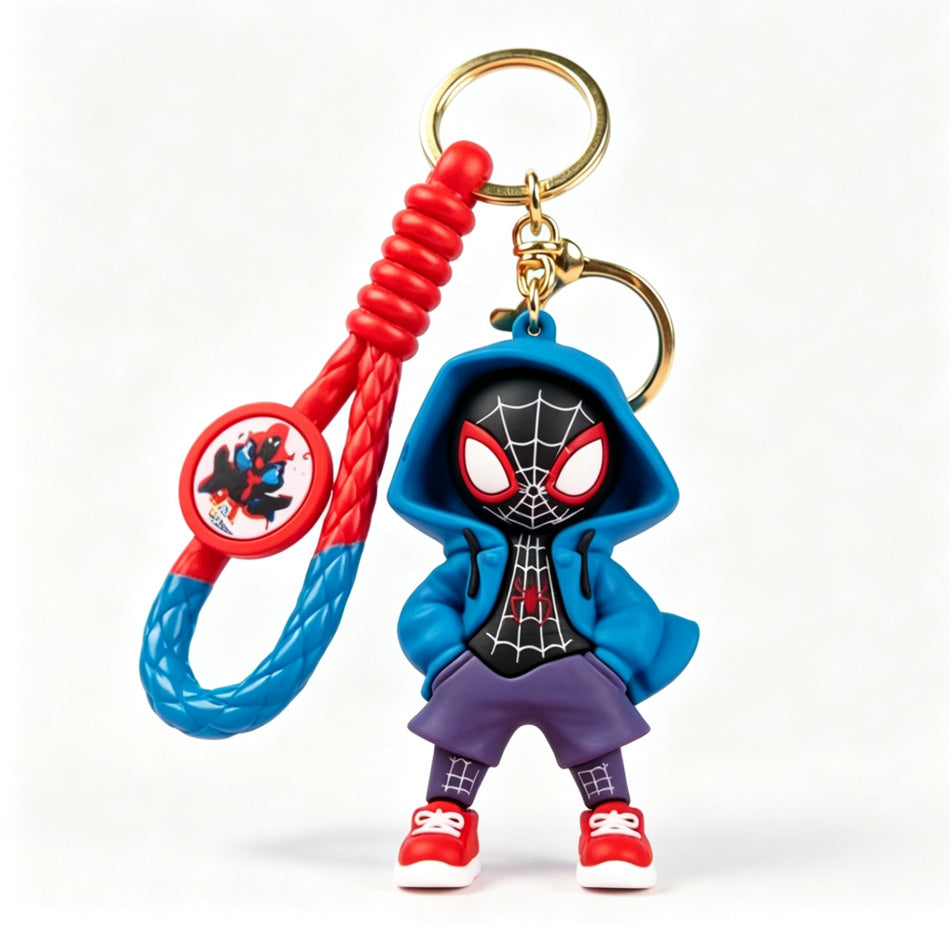 Spider-Man Silicone Keychain & Bag Charm
