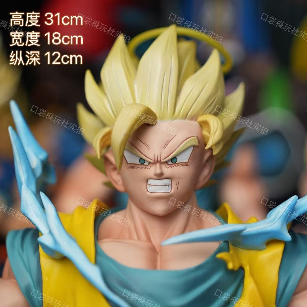 30cm Dragon Ball Z Super Saiyan 2 Son Goku Figure – SSJ2 PVC Model Statue