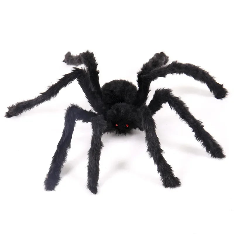 Giant Halloween Plush Spider Decoration