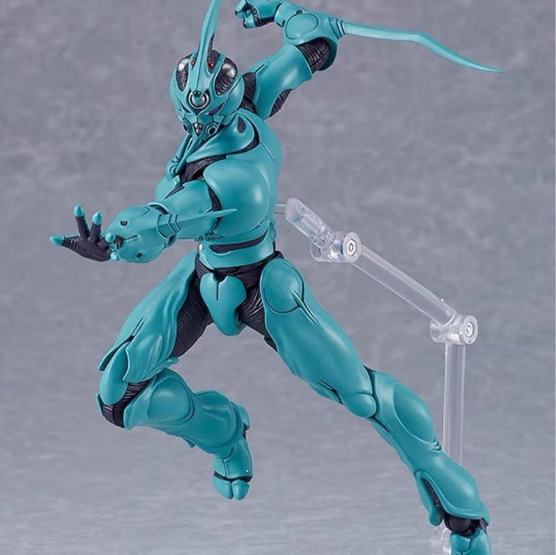 Figma 600 Bio Booster Armor Guyver I Action Figure dynamic combat pose
