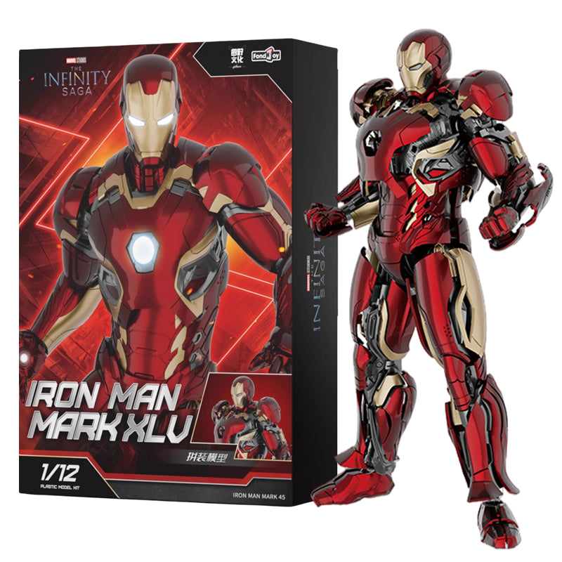 Fondjoy 1/12 Scale Iron Man Mark 45 Action Figure – 15.5cm Avengers: Age of Ultron Articulated Model Toy