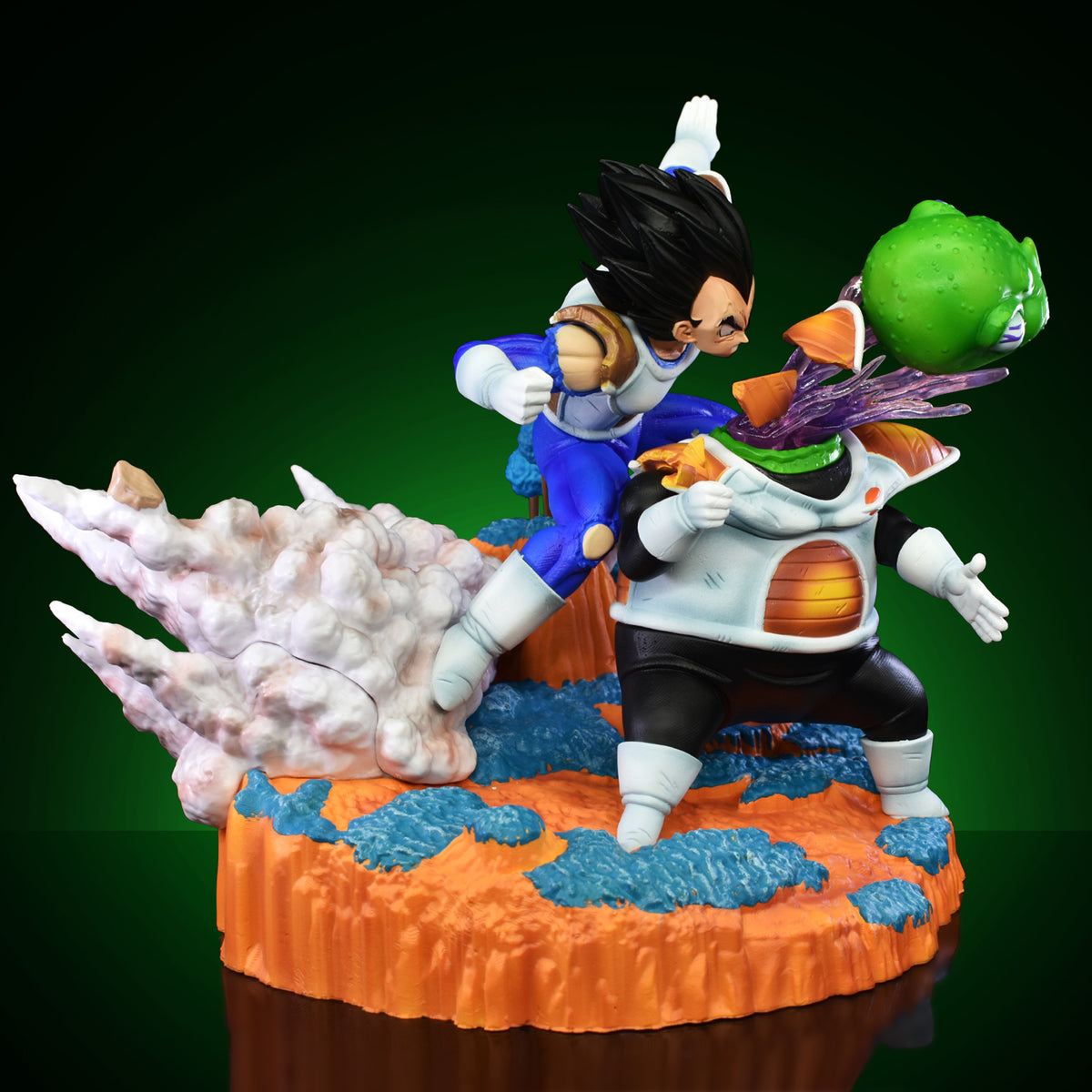 21cm Dragon Ball Z Vegeta vs Guldo Figure – Ginyu Force Arc PVC Statue Model