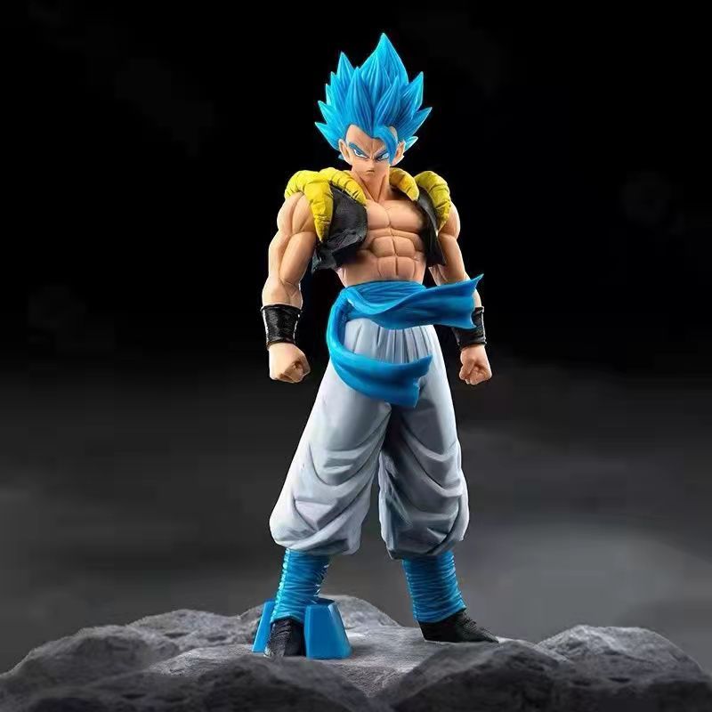 31cm Dragon Ball Z Super Saiyan Blue Gogeta Figure – SSGSS PVC Action Statue Model