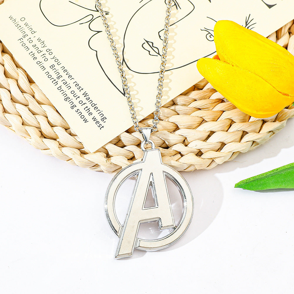 Avengers Logo Pendant Necklace