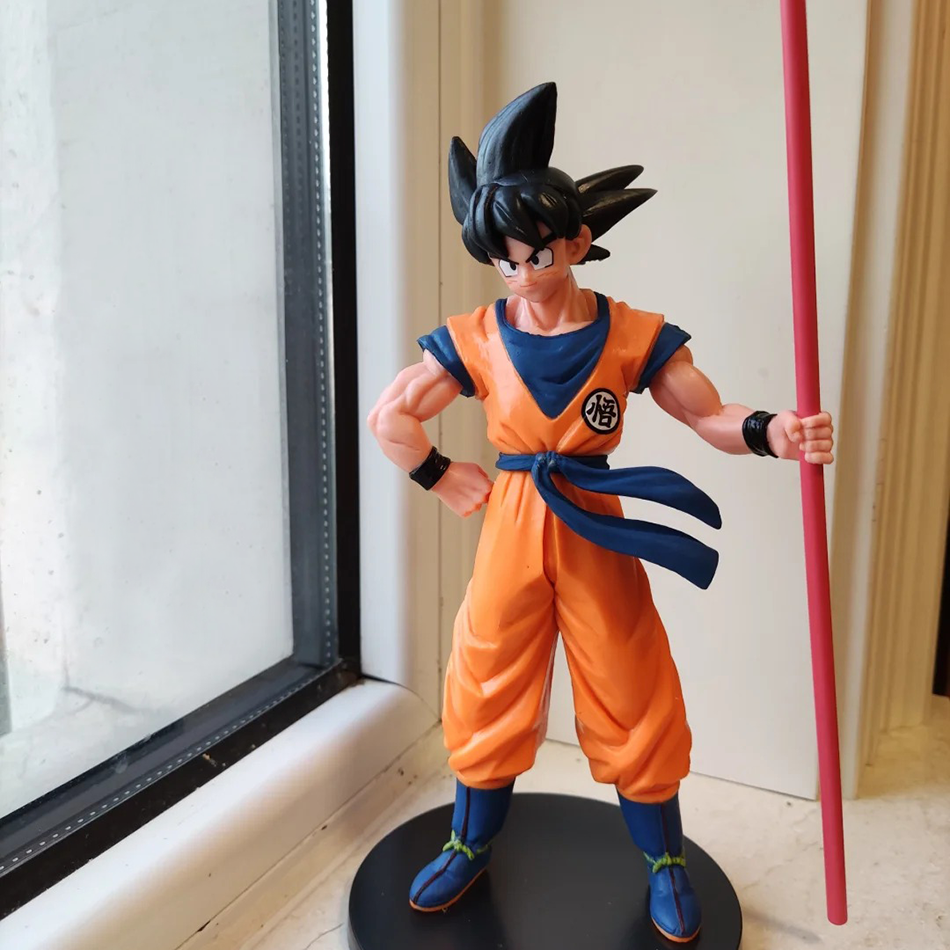 Son Goku Super Saiyan Action Figure back view anime collectible