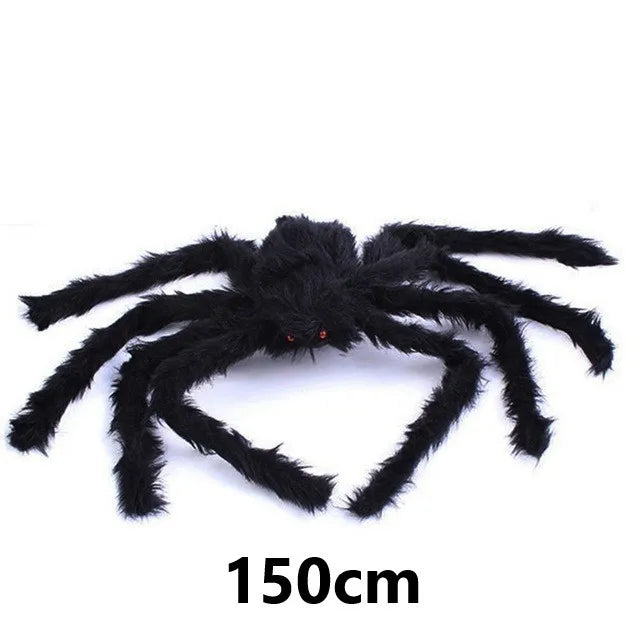 Giant Halloween Plush Spider Decoration