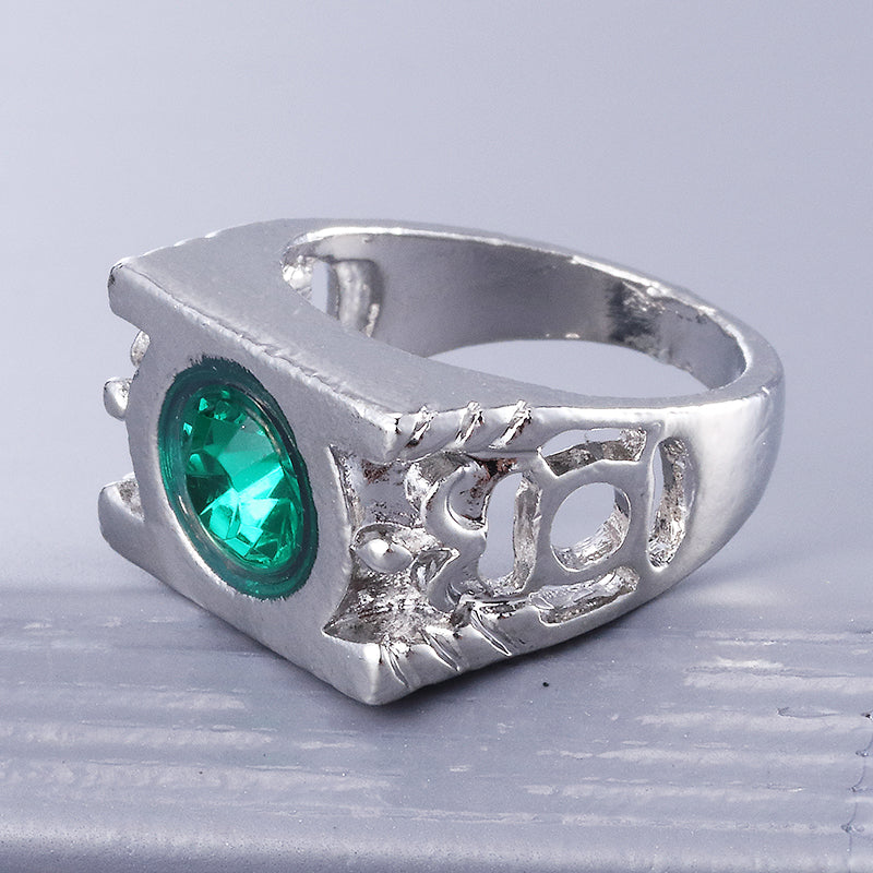 Fashion Jewelry Charm Green Lantern Ring – gift for DC fans