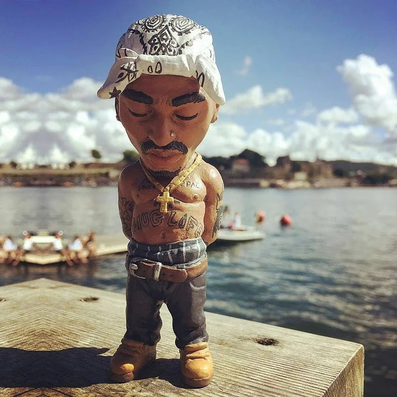 Fashion Tupac Rapper Figure Hip Hop Star