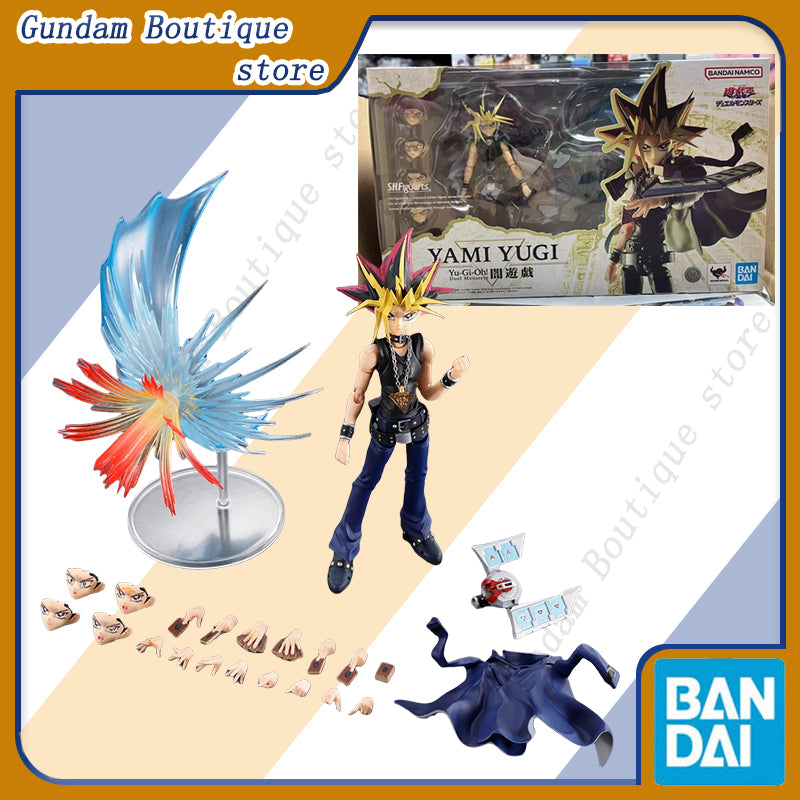 Bandai Genuine S.H.Figuarts Yami Yugi Action Figure – Yu-Gi-Oh! Duel Monsters Joint Mobility Model Toy