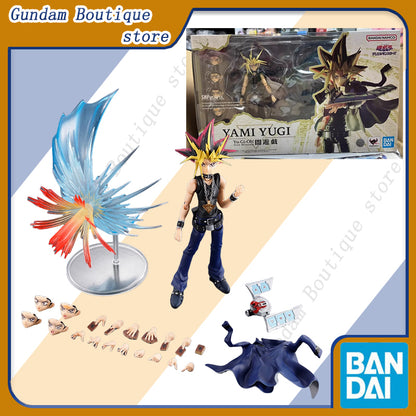 Bandai Genuine S.H.Figuarts Yami Yugi Action Figure – Yu-Gi-Oh! Duel Monsters Joint Mobility Model Toy
