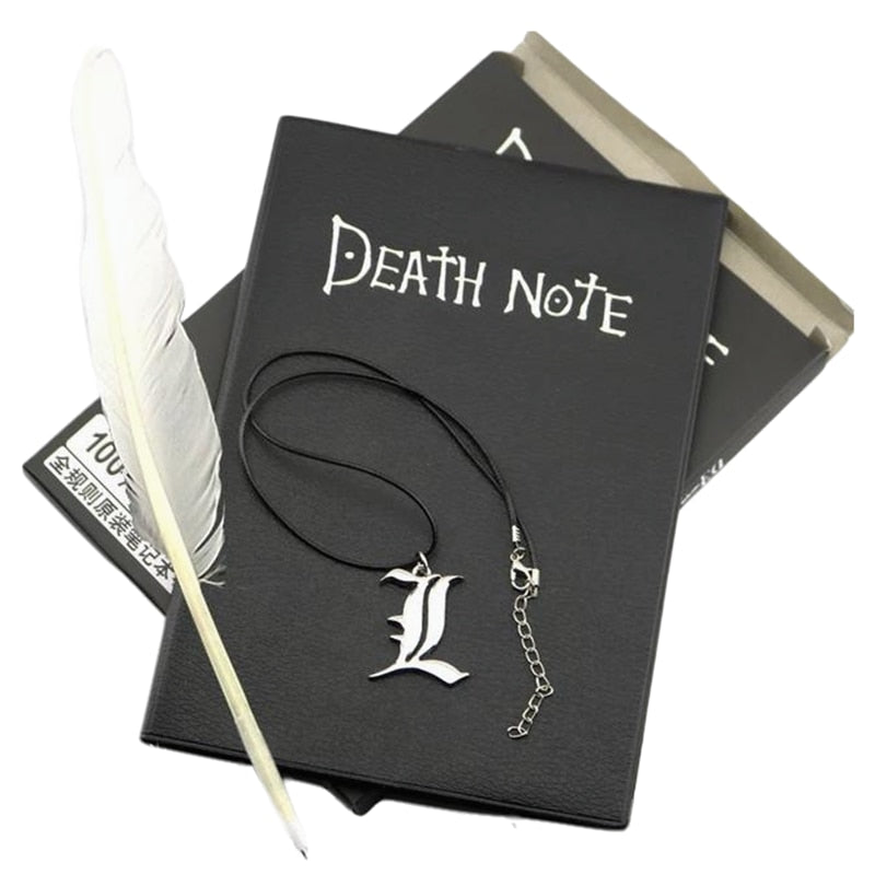 Death Note A5 Leather Journal Notebook Set 
