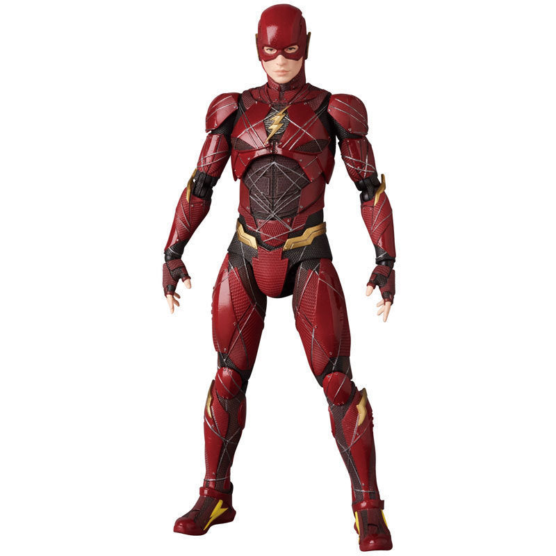 Mafex 058 The Flash Action Figure – 16cm Movable Superhero Statue Model Doll