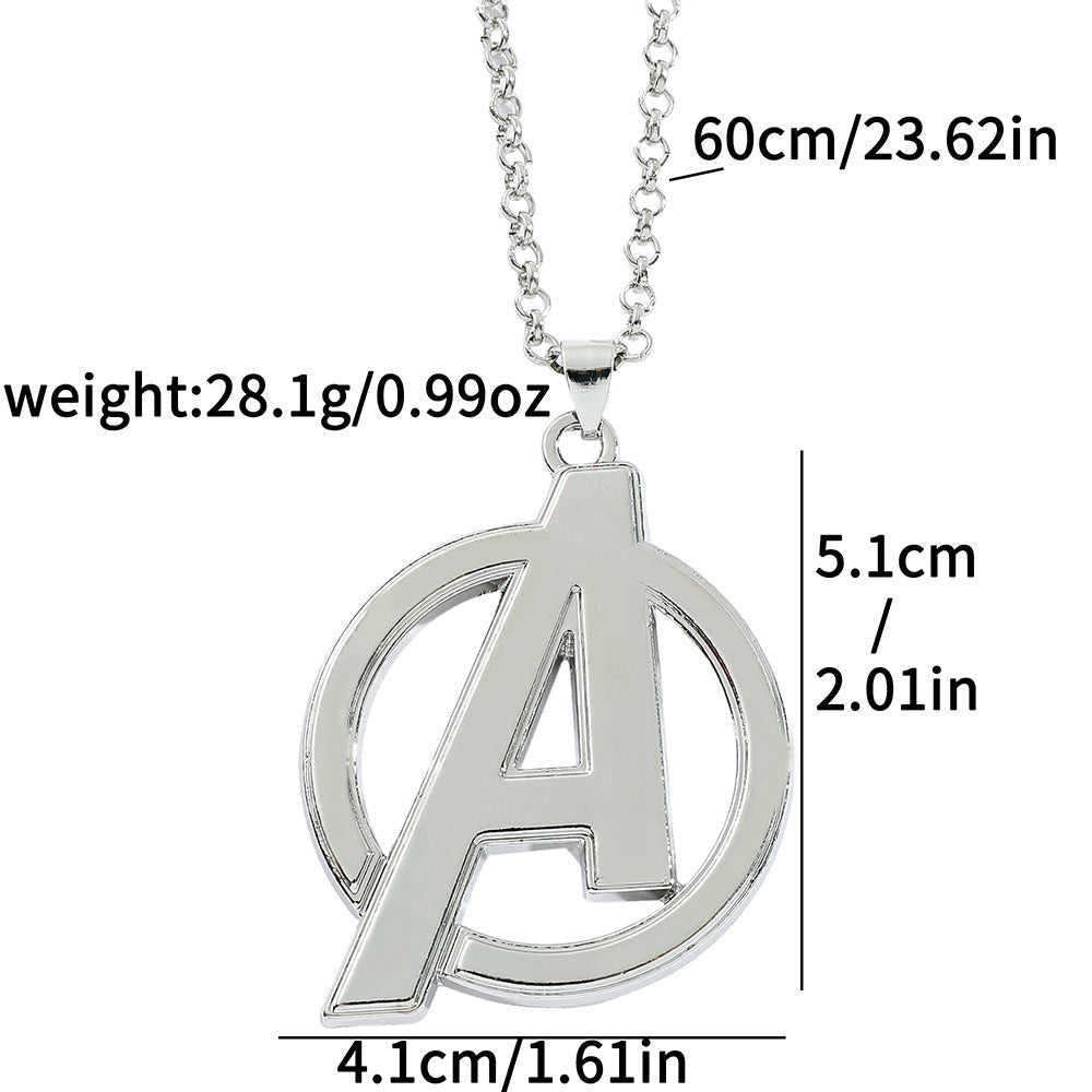 Avengers Logo Pendant Necklace 