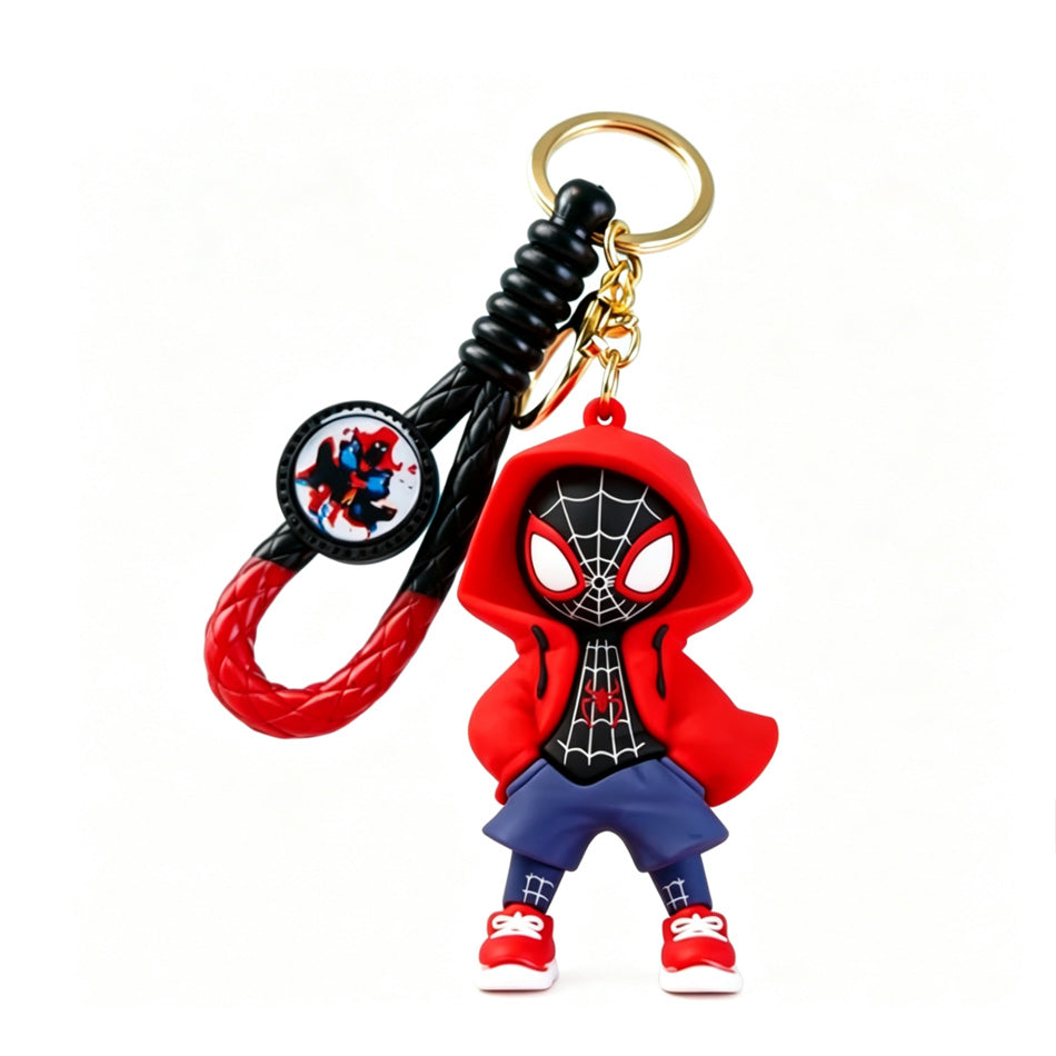 Spider-Man Silicone Keychain &amp; Bag Charm 