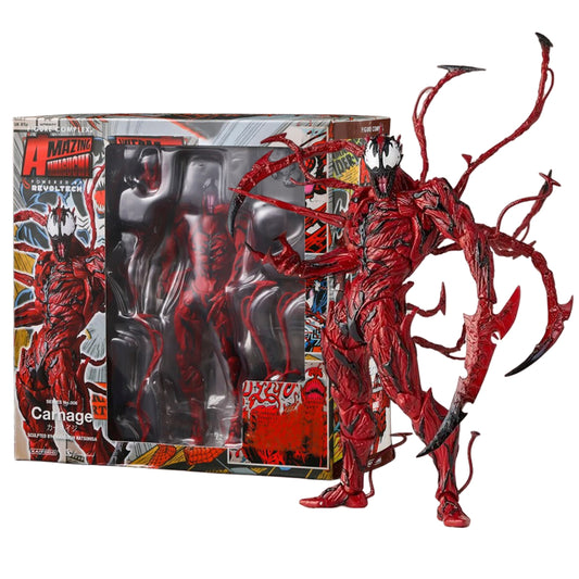 Amazing Yamaguchi Venom Action Figure – Revoltech Style Movable Statue & Collectible
