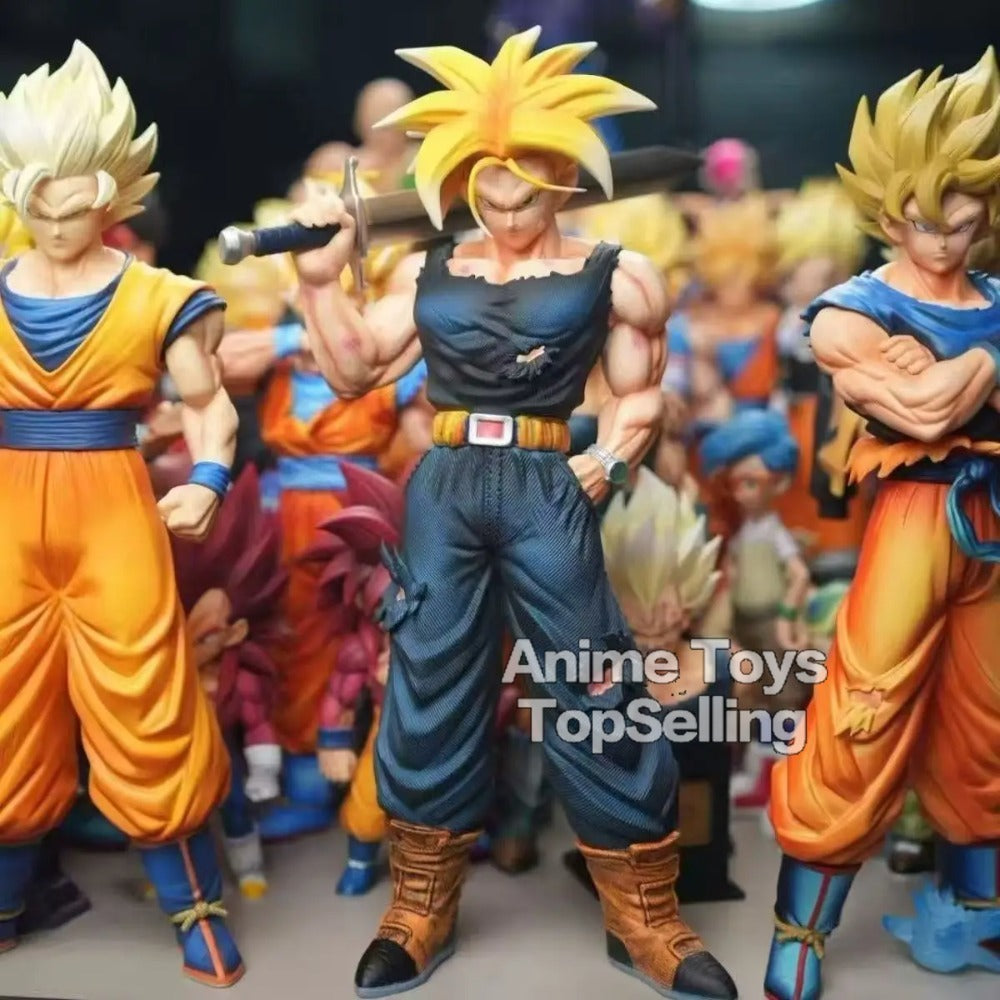 32.5cm Dragon Ball Z Trunks Action Figure – PVC Statue & Anime Collectible Display Model