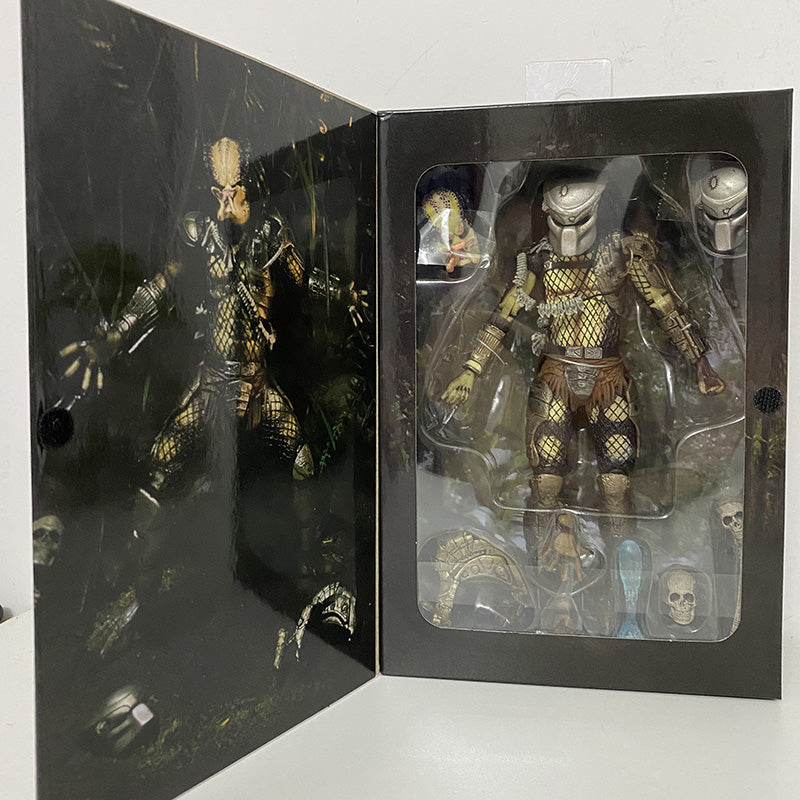 Jungle Hunter Predator Action Figure – Joint Movable Sci-Fi Alien PVC Collectible Model