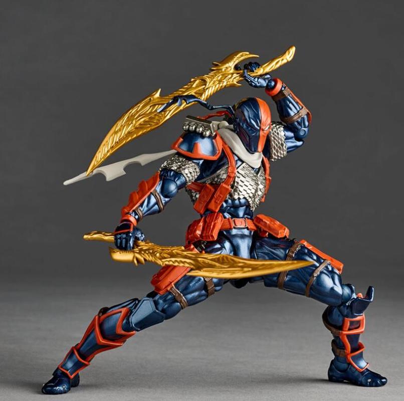 Amazing Yamaguchi Deathstroke (Slade Wilson) Ver. 1.5 Action Figure – Revoltech Style Movable Model