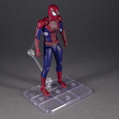 Mafex Spider-Man Action Figure TASM2 collectible display stand
