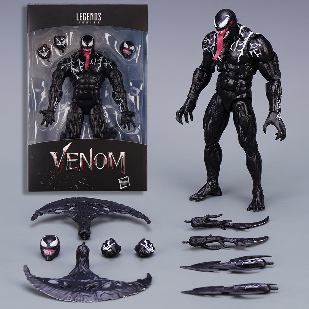 Amazing Yamaguchi Venom Action Figure – Revoltech Style Movable Statue & Collectible