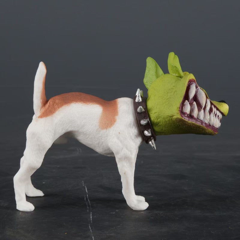 7cm The Mask Dog Milo Action Figure Statue – Classic Movie Character PVC Desktop Figurine