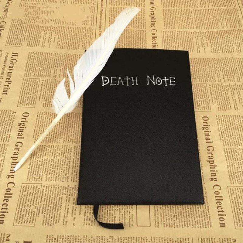 Death Note A5 Leather Journal Notebook Set 
