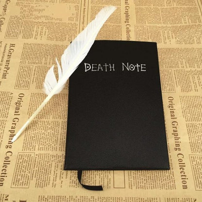 Death Note A5 Leather Journal Notebook Set 