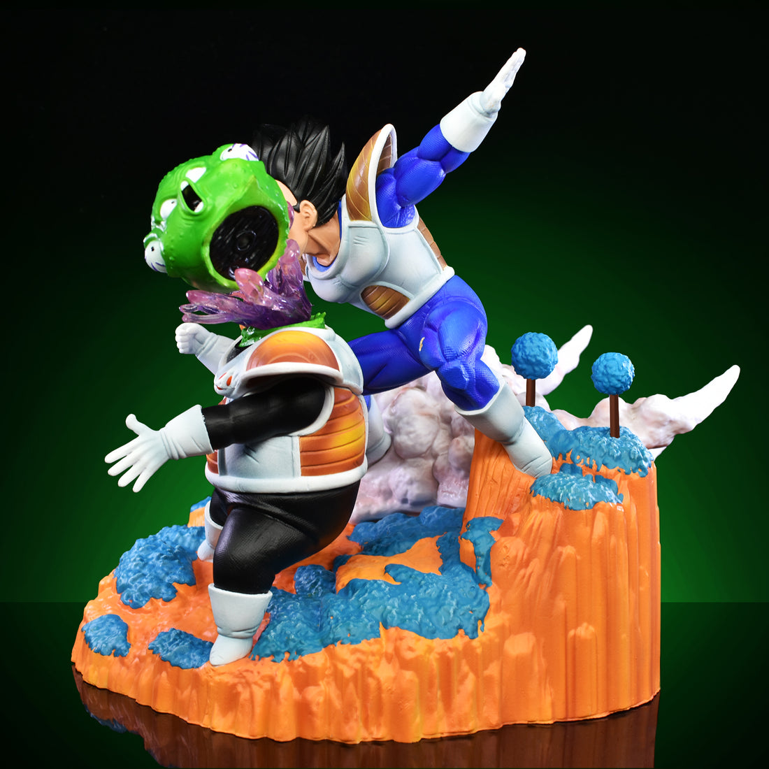 21cm Dragon Ball Z Vegeta vs Guldo Figure – Ginyu Force Arc PVC Statue Model