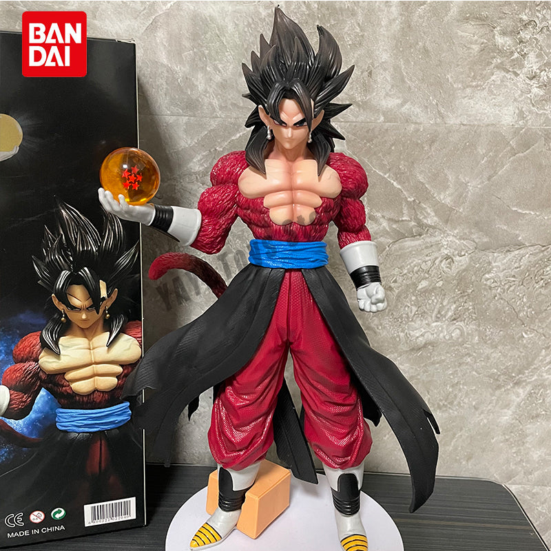 29cm Dragon Ball SSJ4 Gogeta Figure – Super Saiyan 4 Fusion PVC Action Statue Model