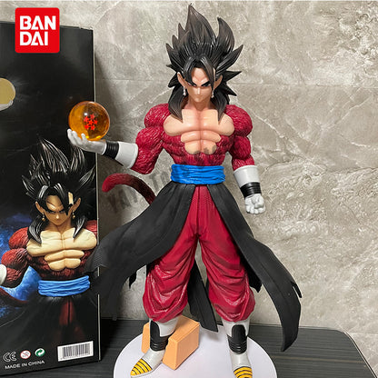 29cm Dragon Ball SSJ4 Gogeta Figure – Super Saiyan 4 Fusion PVC Action Statue Model