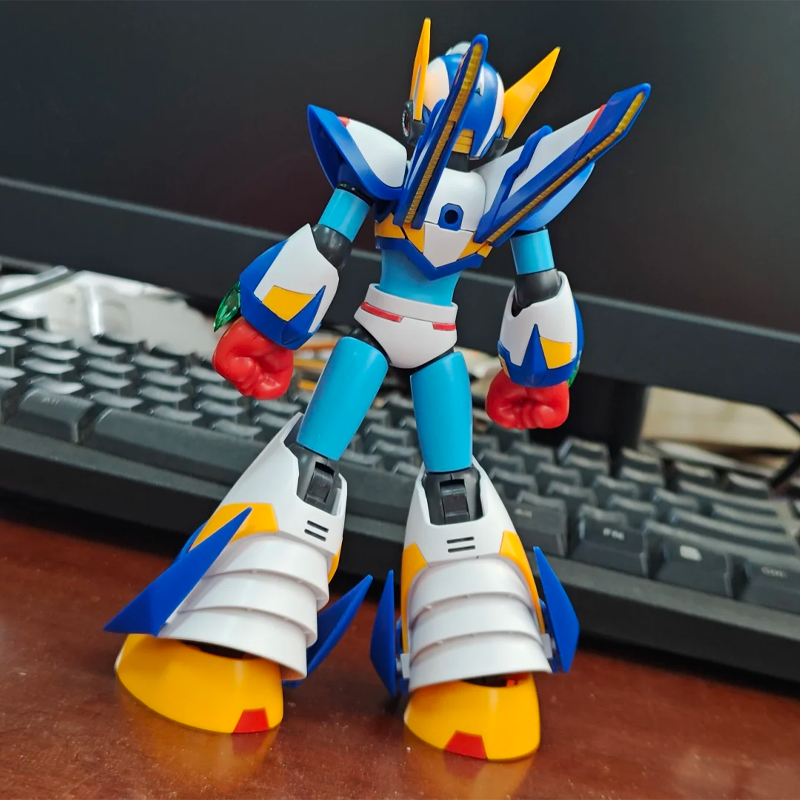 KP701 Rockman X Fifth Form Falcon Armor Model Kit – Mega Man X Action Figure Collectible Statue