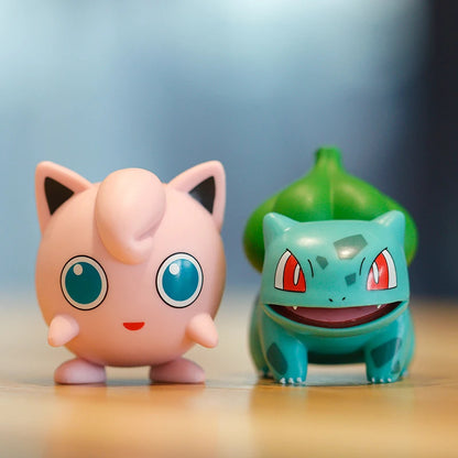 Pokemon Anime Figures Set – Pikachu, Charmander, Squirtle, Bulbasaur, Psyduck &amp; Jigglypuff Collectible Models