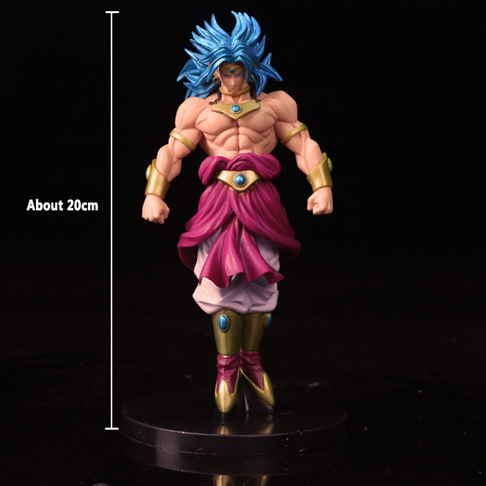 20cm Dragon Ball Super Broly Action Figure – Articulated PVC Anime Statue & Collectible
