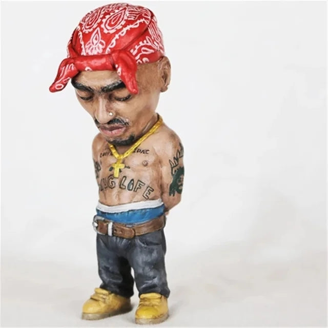 Fashion Tupac Rapper Figure Hip Hop Star