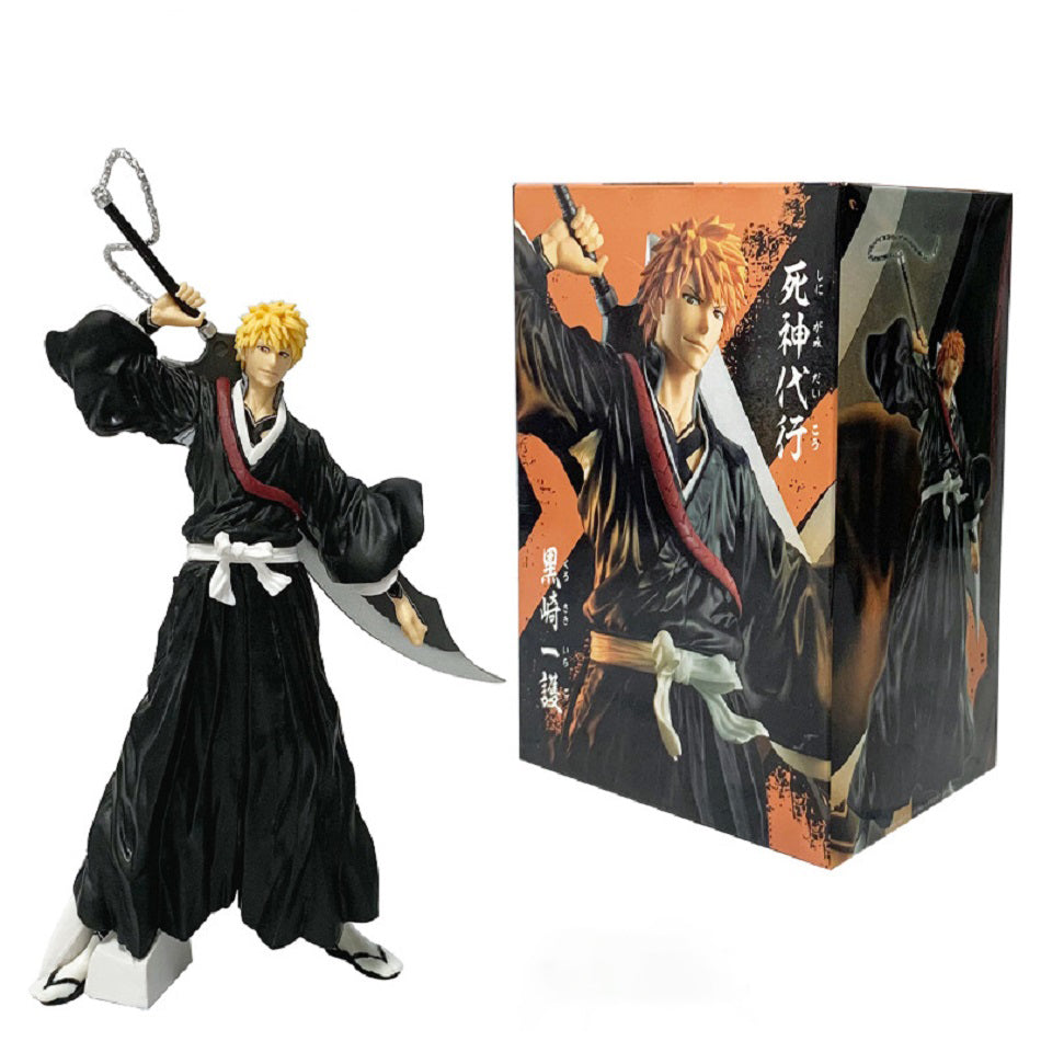 21cm Bleach Anime Figure – Kurosaki Ichigo Action Figure PVC Model Toy Collectible