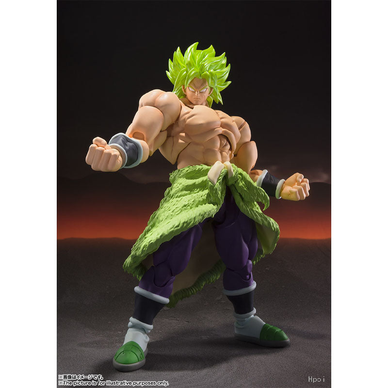 Genuine Bandai S.H.Figuarts Super Saiyan Broly Full Power Action Figure – Dragon Ball Super Model Toy