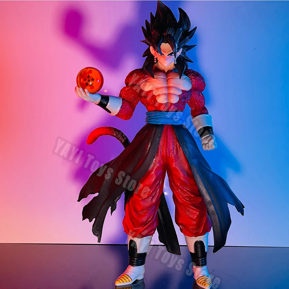 29cm Dragon Ball SSJ4 Gogeta Figure – Super Saiyan 4 Fusion PVC Action Statue Model