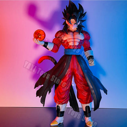 29cm Dragon Ball SSJ4 Gogeta Figure – Super Saiyan 4 Fusion PVC Action Statue Model