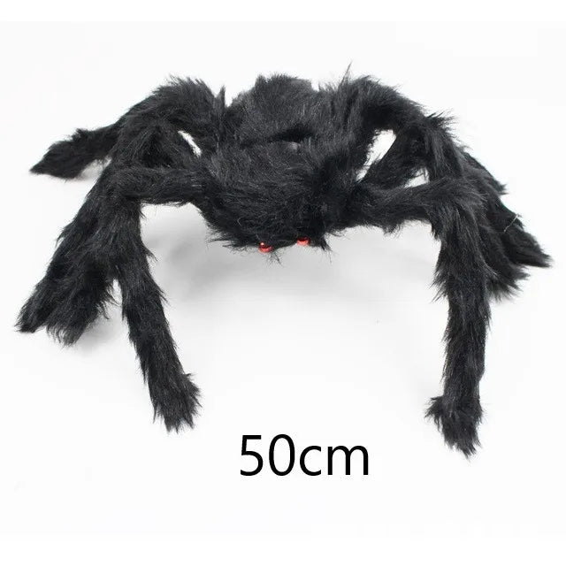 Giant Halloween Plush Spider Decoration 