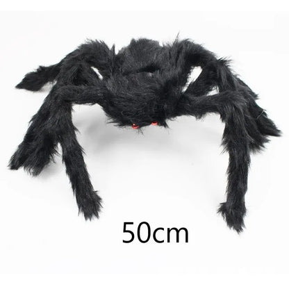 Giant Halloween Plush Spider Decoration 