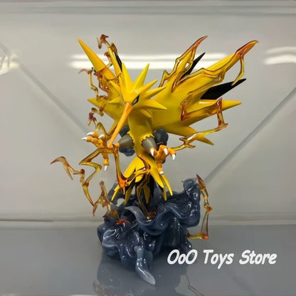 15.5cm Zapdos Anime Action Figure – Legendary Electric Bird PVC Desktop Model Toy
