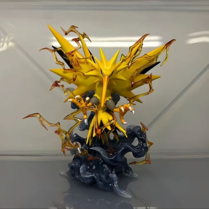 15.5cm Zapdos Anime Action Figure – Legendary Electric Bird PVC Desktop Model Toy