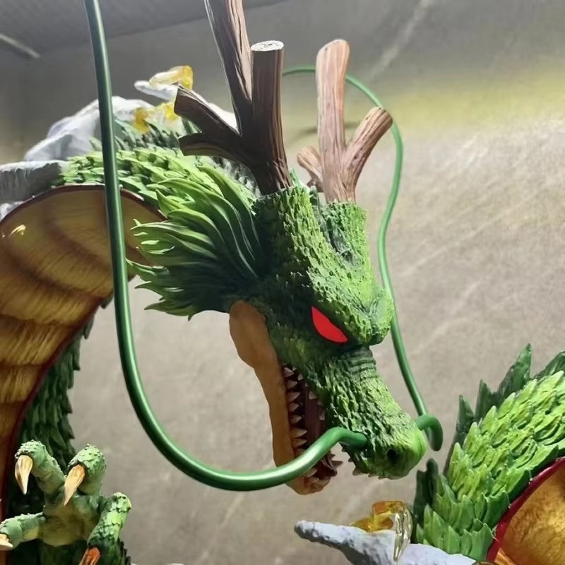 53cm Dragon Ball Anime Figure – Goku & Shenron PVC Statue Model & Collection Ornament