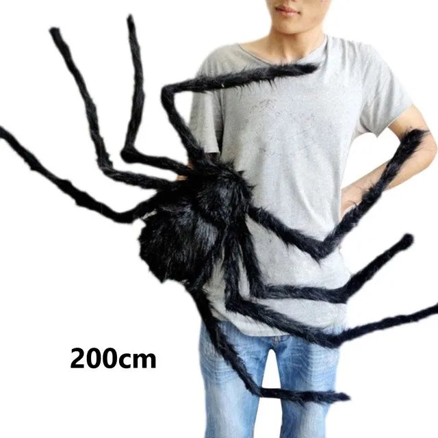 Giant Halloween Plush Spider Decoration 