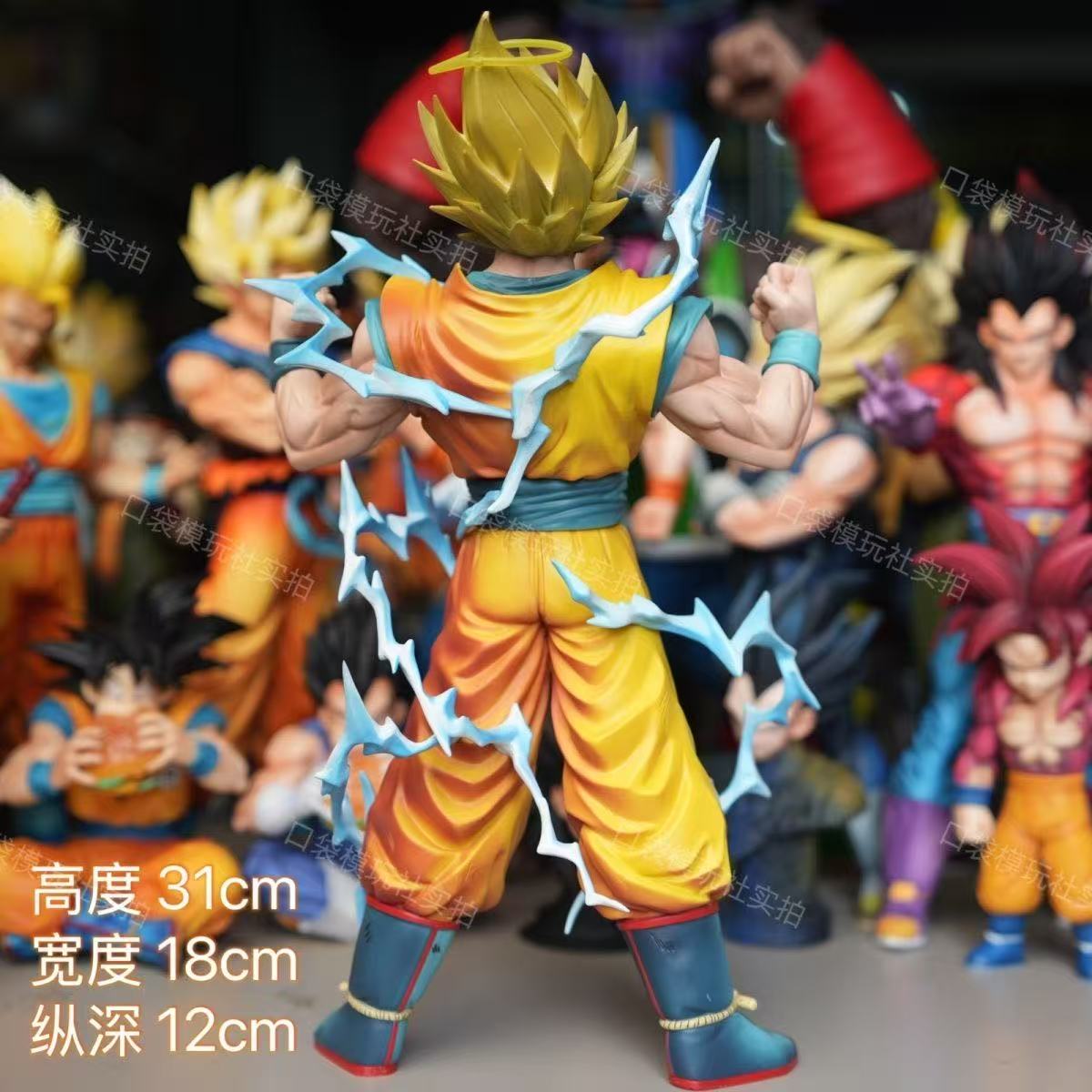 30cm Dragon Ball Z Super Saiyan 2 Son Goku Figure – SSJ2 PVC Model Statue