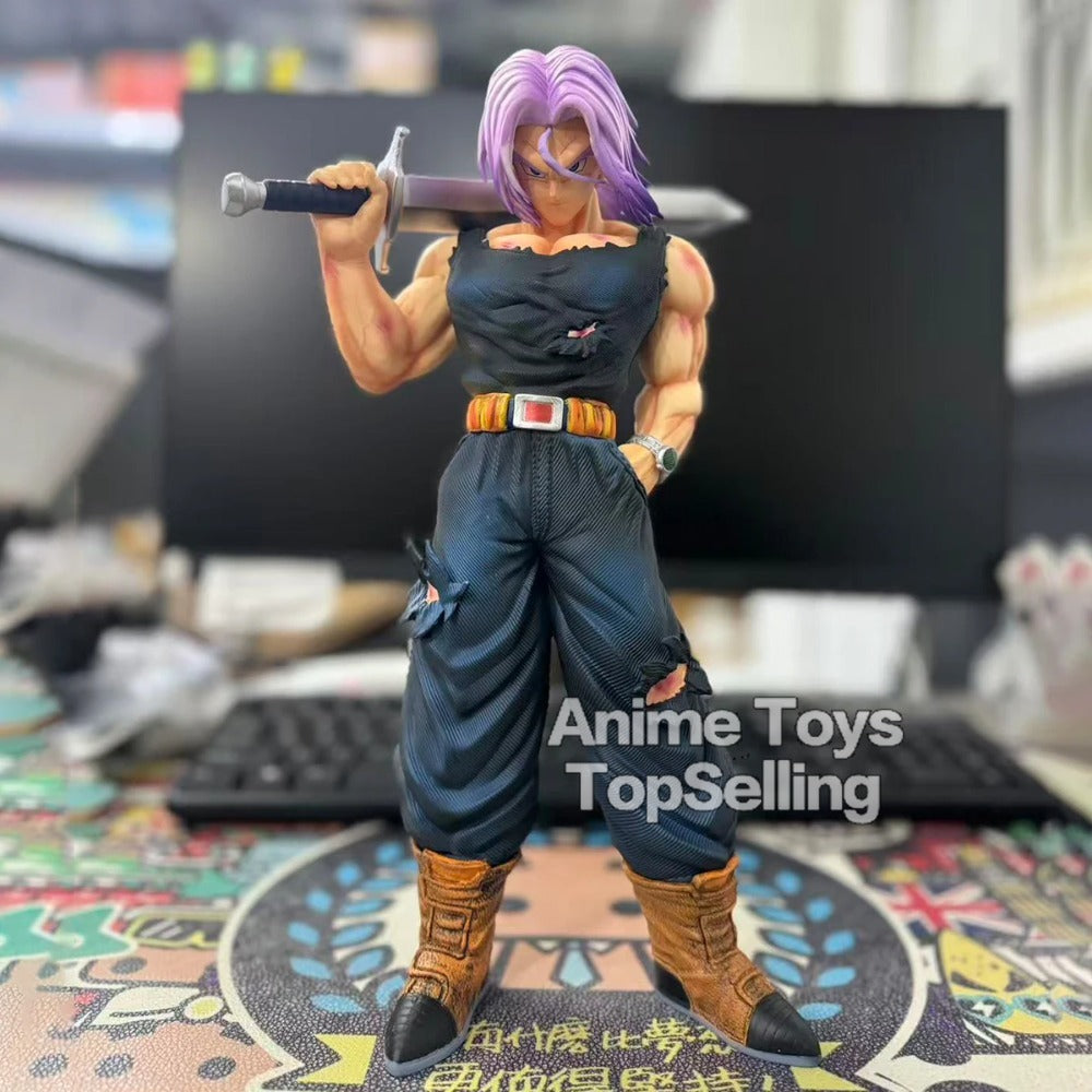 32.5cm Dragon Ball Z Trunks Action Figure – PVC Statue & Anime Collectible Display Model